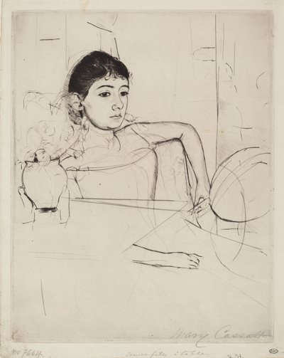 Mimi como una Morena de Mary Cassatt