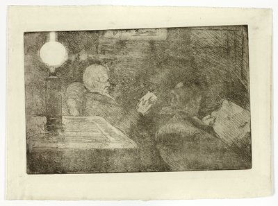 El Sr. y la Sra. Cassatt Leyendo de Mary Cassatt
