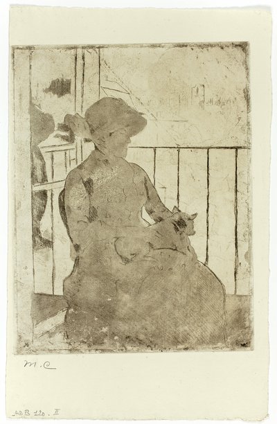 En el balcón de Mary Cassatt