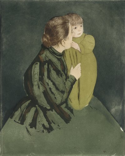 Campesina con niño de Mary Cassatt