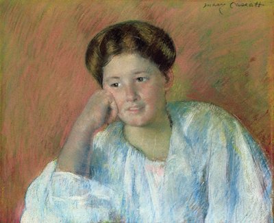 Retrato de Louisine Elder de Mary Cassatt