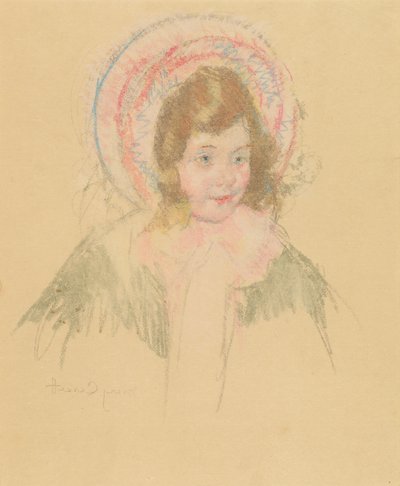 Sara con sombrero y abrigo, c. 1904-1906 de Mary Cassatt