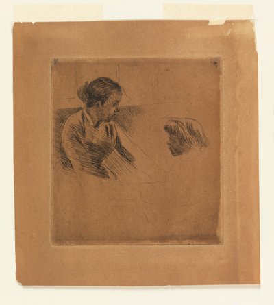 Susan y niño enfrentados de Mary Cassatt