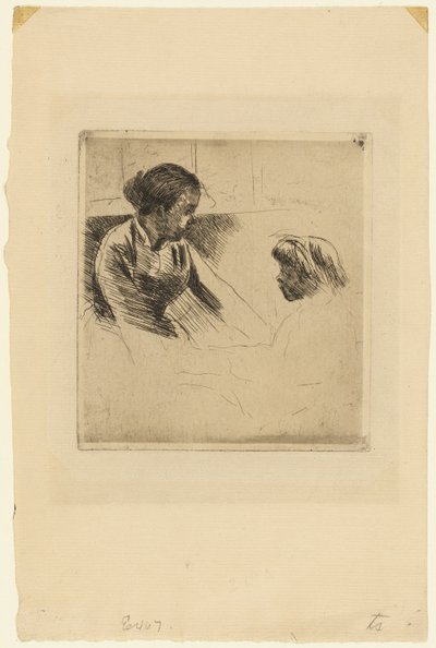 Susan y el niño frente a frente de Mary Cassatt
