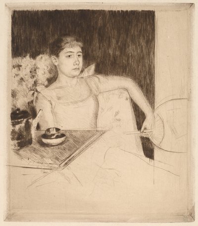 Té, c. 1890 de Mary Cassatt
