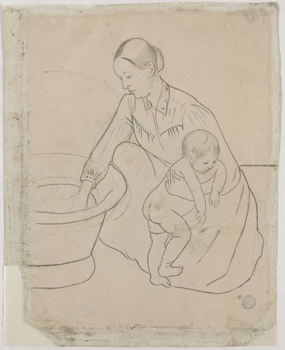 El Baño [verso] de Mary Cassatt
