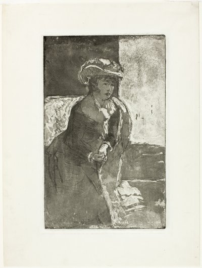 La esquina del sofá, No. 3 de Mary Cassatt
