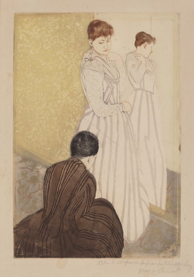 El ajuste de Mary Cassatt