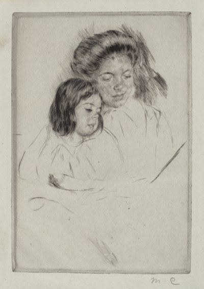 El libro de imágenes No. 1, c. 1901 de Mary Cassatt