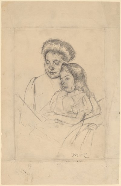 El libro de imágenes No. 1, c. 1901 de Mary Cassatt