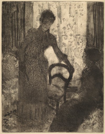 El visitante de Mary Cassatt
