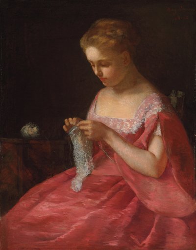 La joven novia, c.1866-67 de Mary Cassatt