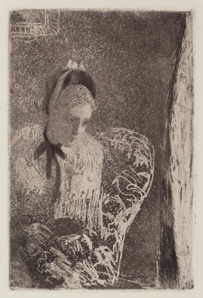 Esperando de Mary Cassatt