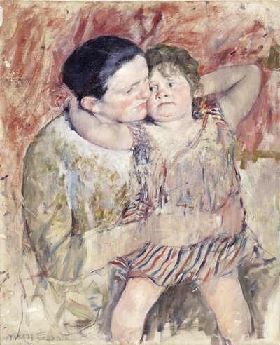 Mujer y Niño (Mathilde Sosteniendo a un Niño), c.1900 de Mary Cassatt