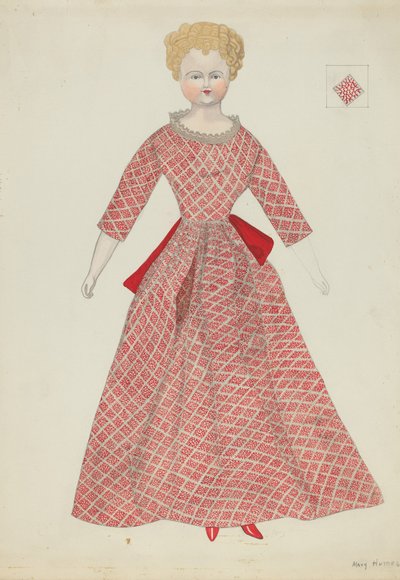 Muñeca y Traje, c.1936 de Mary E Humes