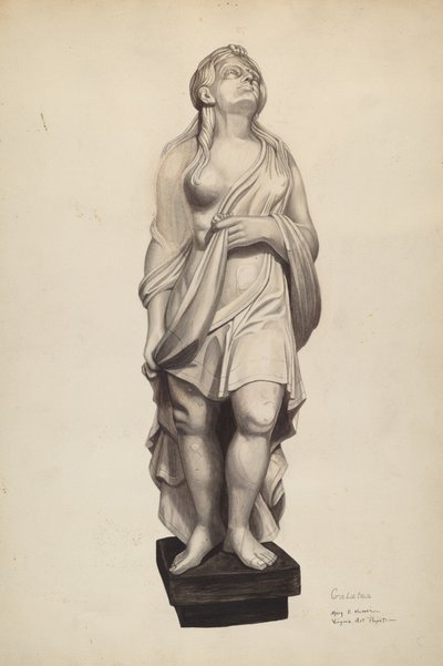 Figura de Galatea, c. 1940 de Mary E Humes