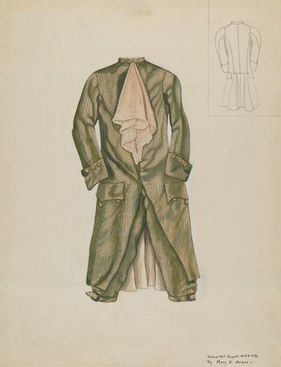 Traje de Hombre, c. 1937 de Mary E Humes