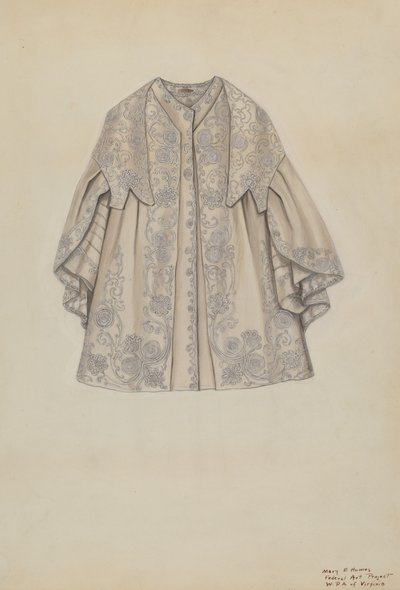 Capa de ópera, c. 1938 de Mary E Humes
