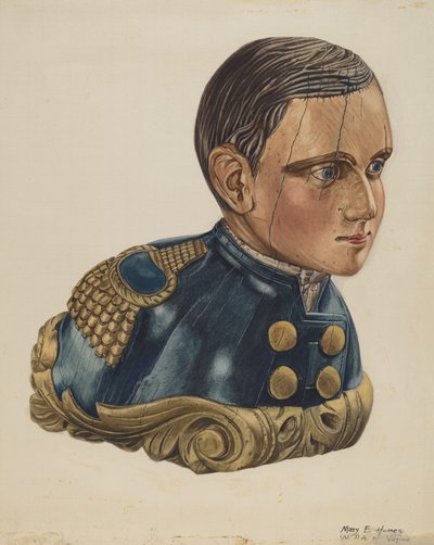 Ornamento de la Casa del Piloto, c. 1939 de Mary E Humes