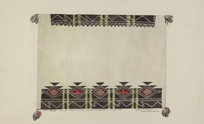 Manta india de Mary Edith Brooks