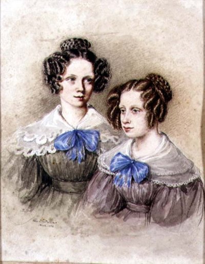 Retrato de las hermanas Wake de Mary Ellen Best