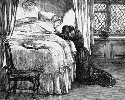 Una hija y una madre enferma de Mary Ellen Edwards