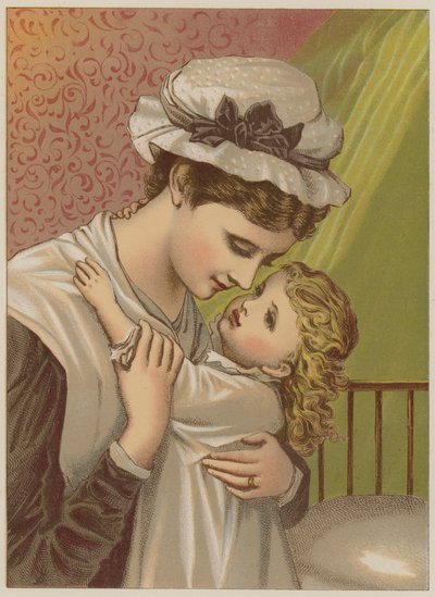 Bebé diciendo Buenas Noches de Mary Ellen Edwards