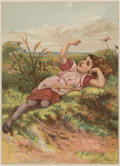 Niña con mariquita de Mary Ellen Edwards