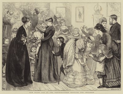 Día de Año Nuevo en el Hospital del Noreste para Niños de Mary Ellen Edwards