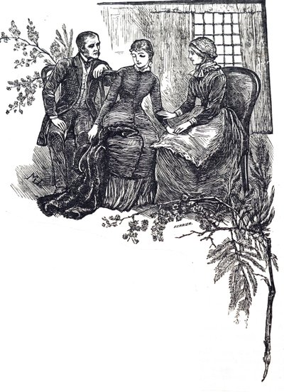Padres con su hija ciega de Mary Ellen Edwards