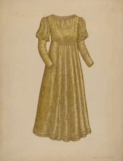 Vestido de novia de Mary Fitzgerald