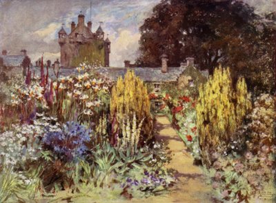 Jardines escoceses: Castillo de Cawdor de Mary Georgina Wade Wilson