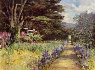 Jardines escoceses: Casa Colinton de Mary Georgina Wade Wilson