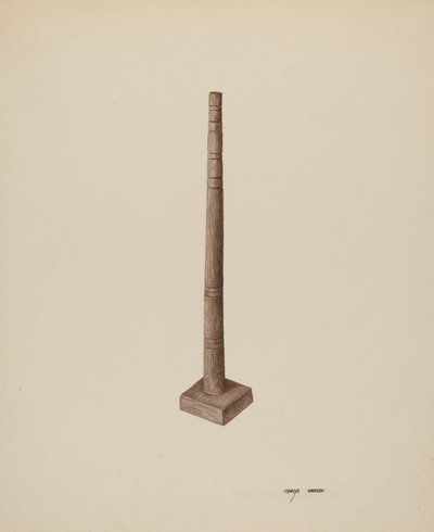Candelabro, c. 1940 de Mary Hansen