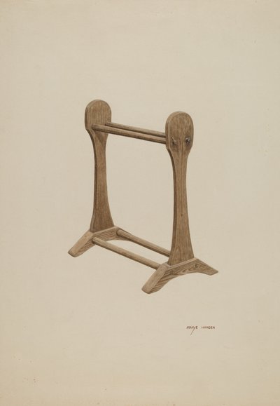 Tendedero, c. 1940 de Mary Hansen