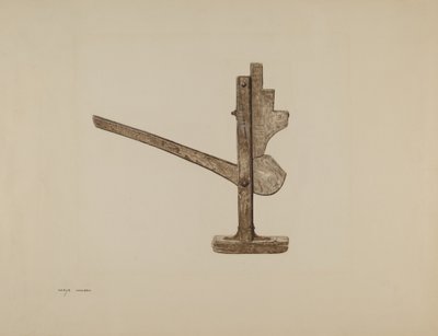 Gato de carro, c. 1939 de Mary Hansen