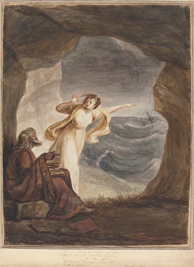 Próspero y Miranda de Mary Hoare
