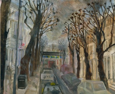 Confinamiento en Ladbroke Grove: 3. desde Oxford Gardens, 2021 de Mary Kuper