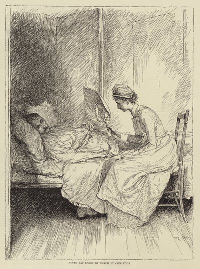 Ilustración para La Historia de una Enfermera, por Honnor Morten de Mary L. Gow