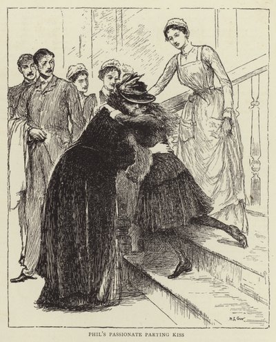 Ilustración para La Historia de una Enfermera, por Honnor Morten de Mary L. Gow