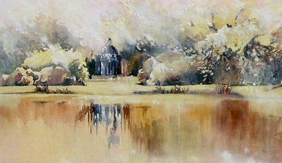 Jardines de Melbourne en invierno de Mary Smith