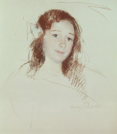Cabeza de Adele de Mary Cassatt