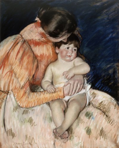 Madre e hijo de Mary Stevenson Cassatt