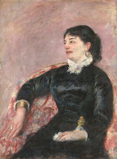 Retrato de una dama italiana de Mary Stevenson Cassatt