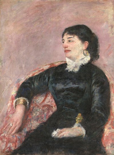 Retrato de una dama italiana de Mary Cassatt
