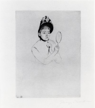 El Bonete de Mary Stevenson Cassatt