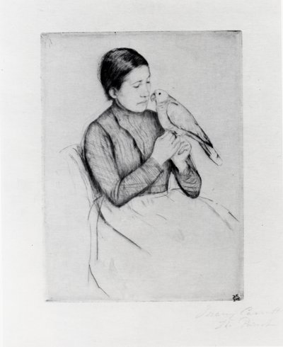 El Loro de Mary Stevenson Cassatt