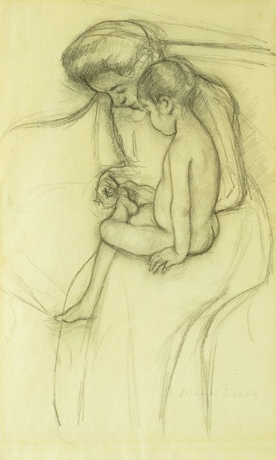 La pedicura de Mary Cassatt