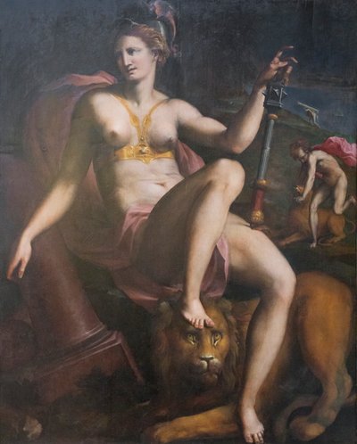 Alegoría de la fortaleza de Maso da San Friano