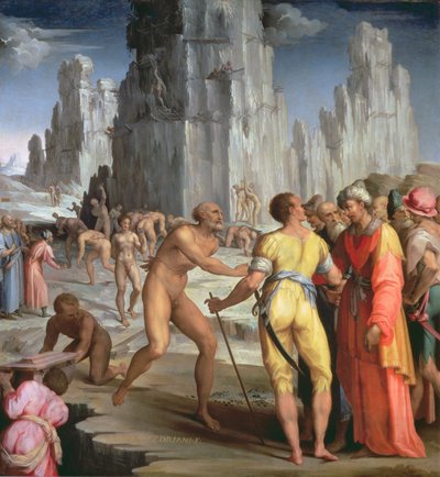 La mina de diamantes, 1570-71 de Maso da San Friano